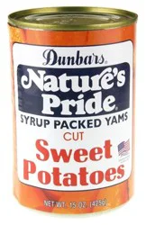 Nature's Pride Cut Sweet Potatoes