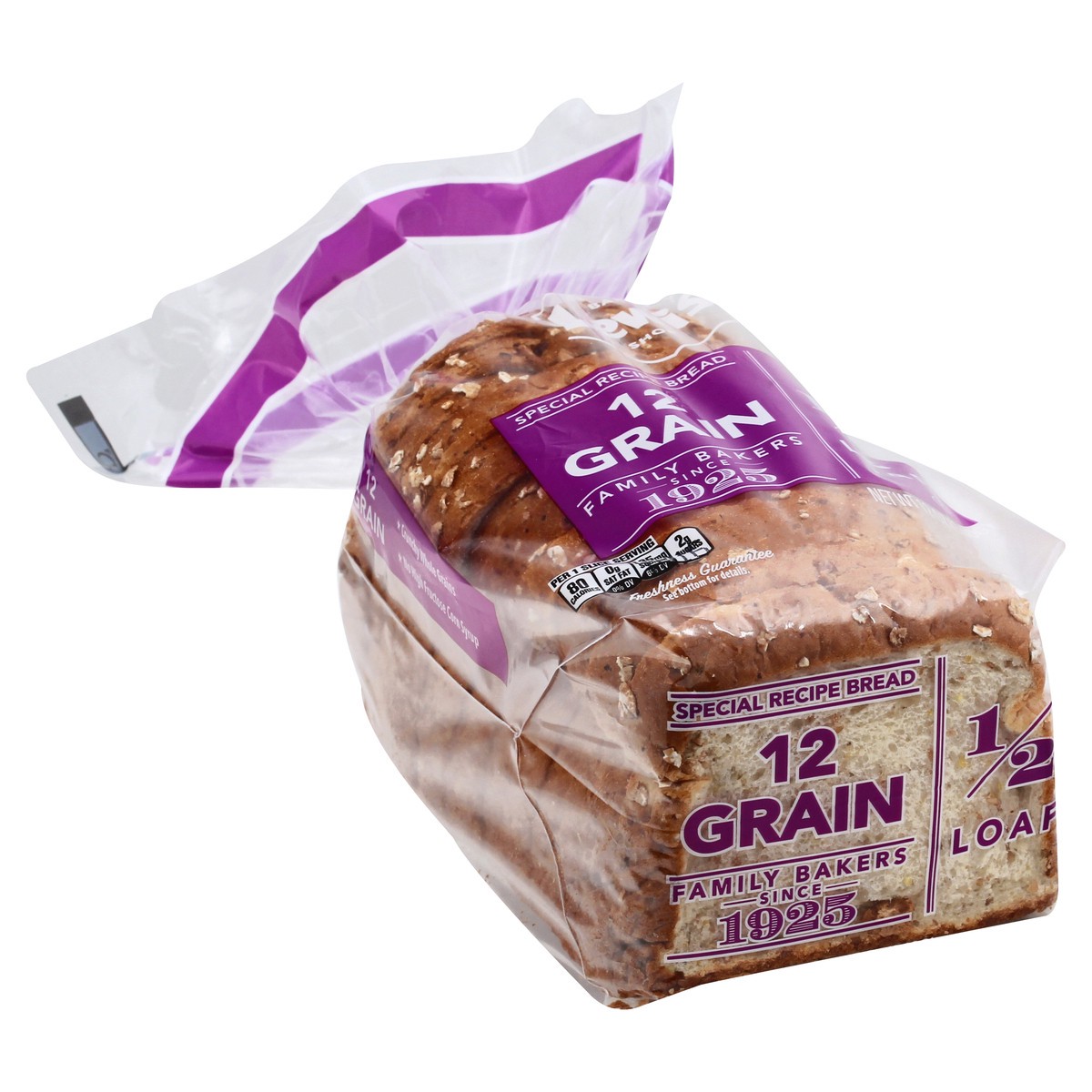 slide 4 of 9, Lewis Bakeries 12 Grain Half Loaf Bread, 1/2 Loaf, 12 oz, 12 oz