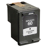 slide 3 of 13, Meijer Brand Remanufactured Ink Cartridge, replacement for HP 60 Ink Black, STANDARD  