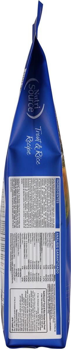 slide 13 of 15, NutriSource For All Life Stages Trout & Rice Recipe Dog Food 26 lb, 26 lb