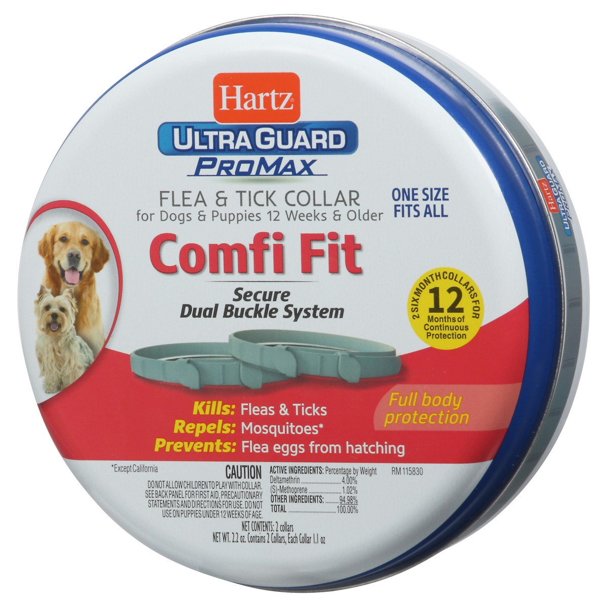 slide 6 of 11, Hartz Ultra Guard ProMax Flea & Tick Collar 2 - 1.1 oz Collars, 2 ct