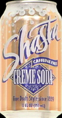 slide 1 of 1, Shasta Creme Soda, 12 oz