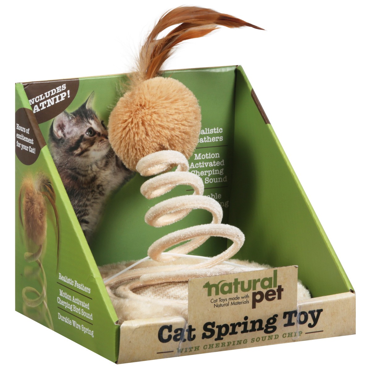 slide 5 of 11, Natural Pet Cat Spring Toy 1 ea, 1 ct
