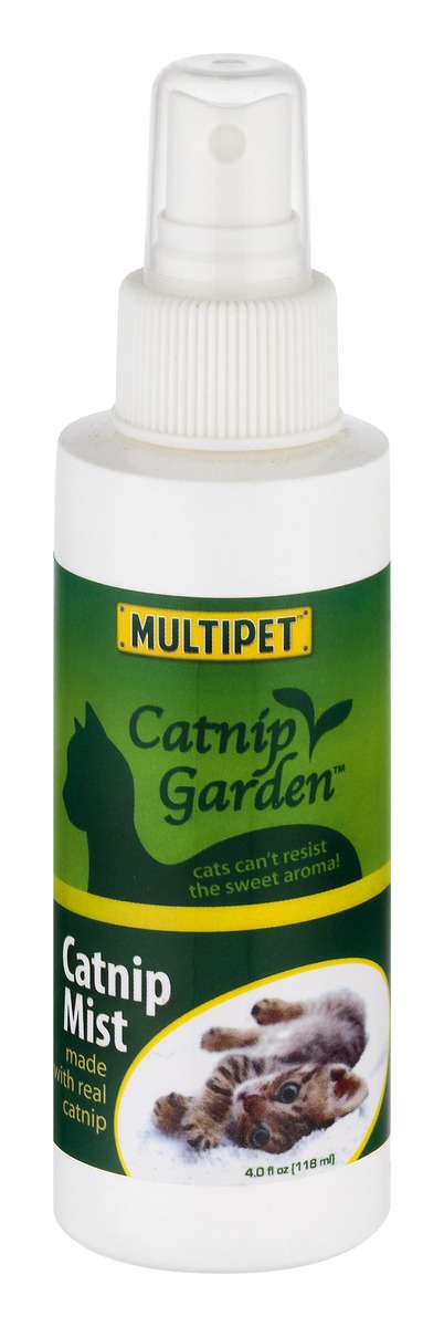 slide 1 of 1, MultiPet Catnip Garden Mist, 4 fl oz