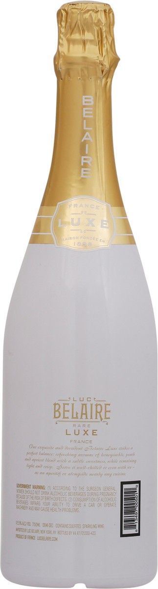 slide 2 of 11, Other-Alcoholic Beverages Belaire Luxe France, 750 ml