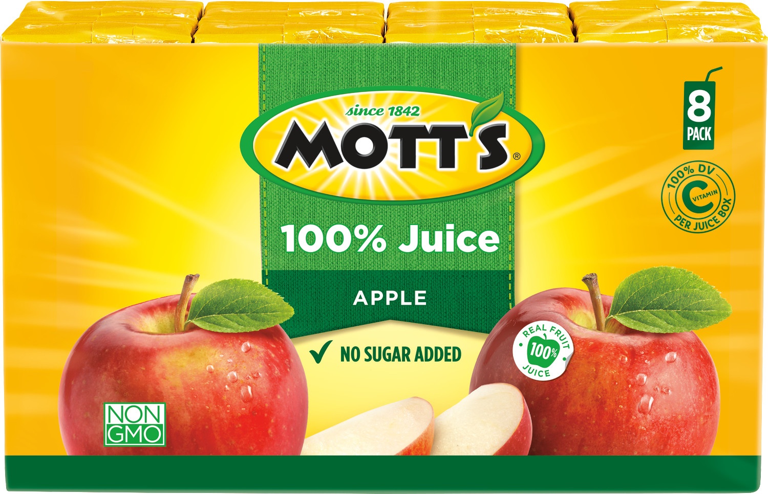 motts light apple juice nutrition