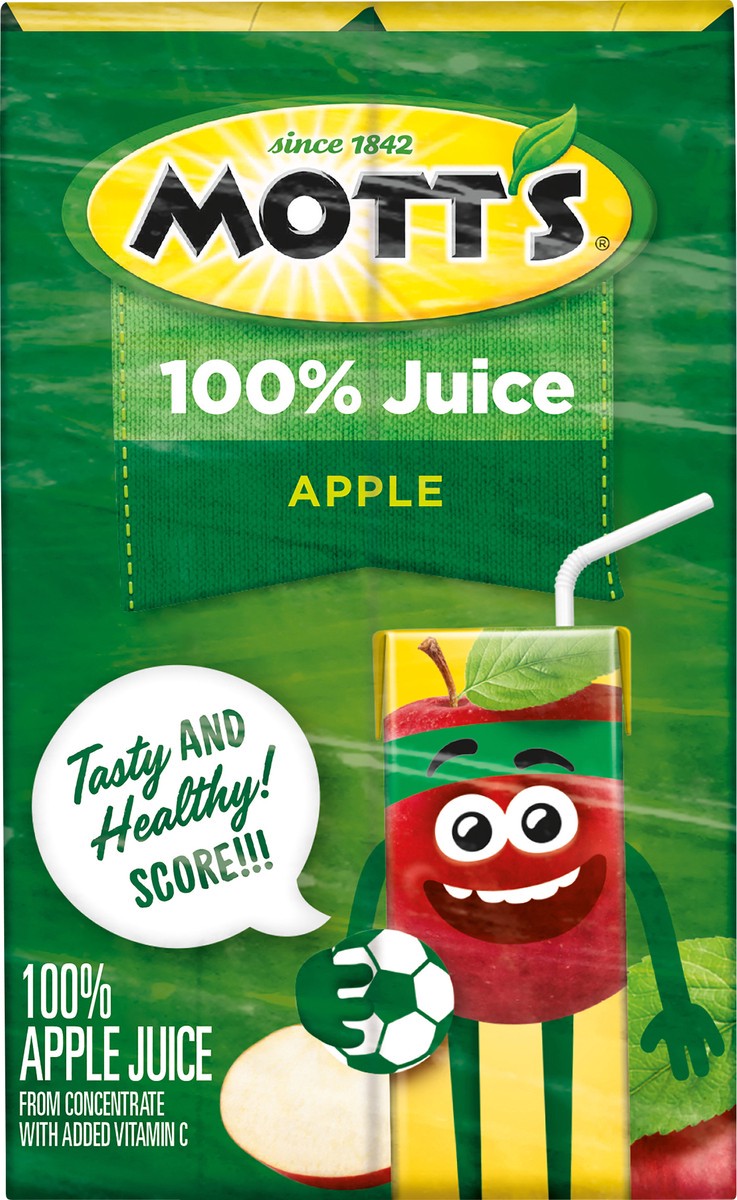 slide 7 of 7, Mott's 100% Original Apple Juice- 8 ct, 8 ct; 6.75 fl oz