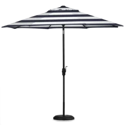 ROOM & RETREAT Rr 7.5' Patio Umbrella New Cabana Stripe