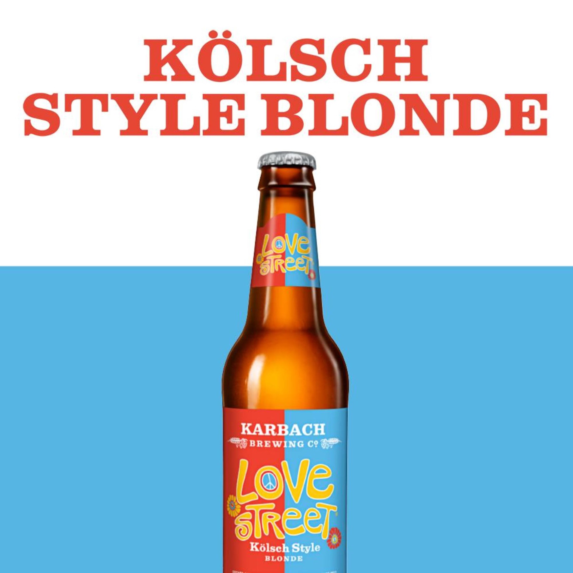 slide 3 of 7, Karbach Brewing Company Love Street Blonde Craft Beer, 6 Pack Beer, 12 FL OZ Bottles, 72 fl oz
