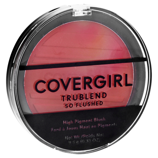 slide 1 of 1, Covergirl Trublend So Flushed High Pigment Blush, Hot Frenzy 345, 0.33 oz