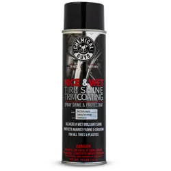 Chemical Guys Nice & Wet Tire Shine Trim Coating Spray Shine Protectant 14.5 oz