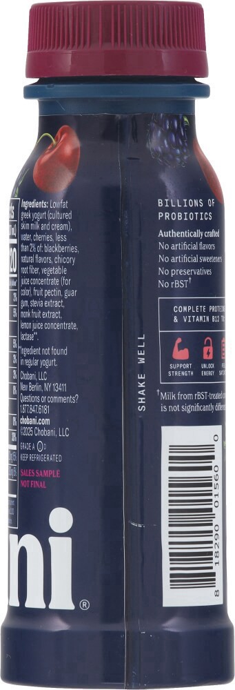 slide 4 of 4, Chobani Protein Drink Cherry Berry, 7 oz