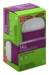 Harris Teeter Tall Kitchn Bag - Lavender