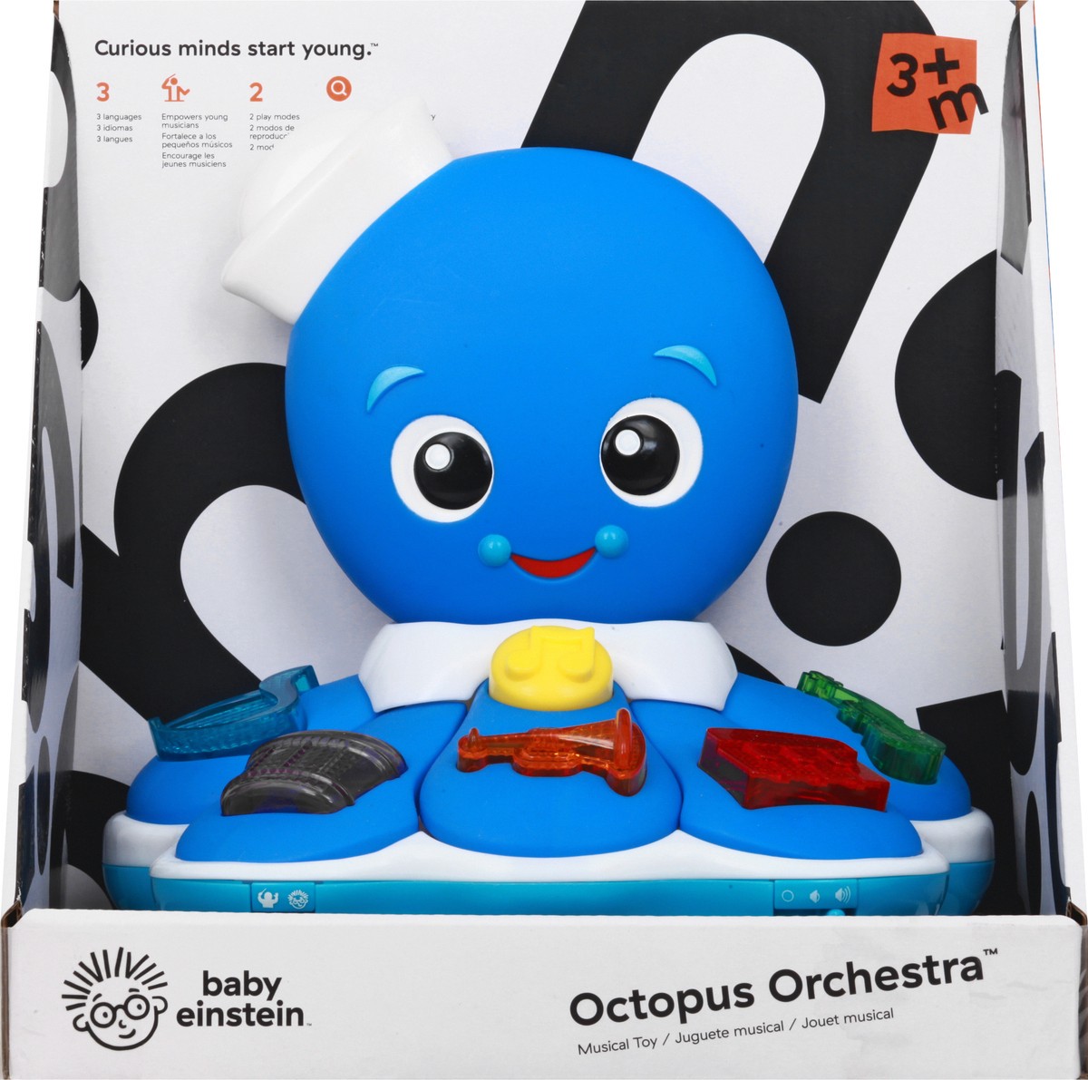 slide 7 of 11, Baby Einstein Octopus Orchestra 3+ Months Musical Toy 1 ea, 1 ea