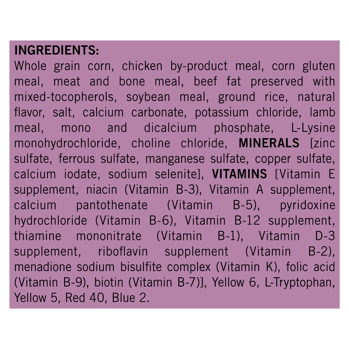 slide 11 of 15, Dog Chow Purina Dog Chow Complete Adult Dry Dog Food Kibble With Lamb Flavor, 4.4 lb
