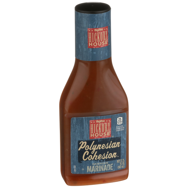 slide 1 of 1, Hy-vee Polynesian Cohesion Hawaiian Marinade, 12.25 fl oz