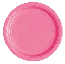 Unique Hot Pink 9 in Plate