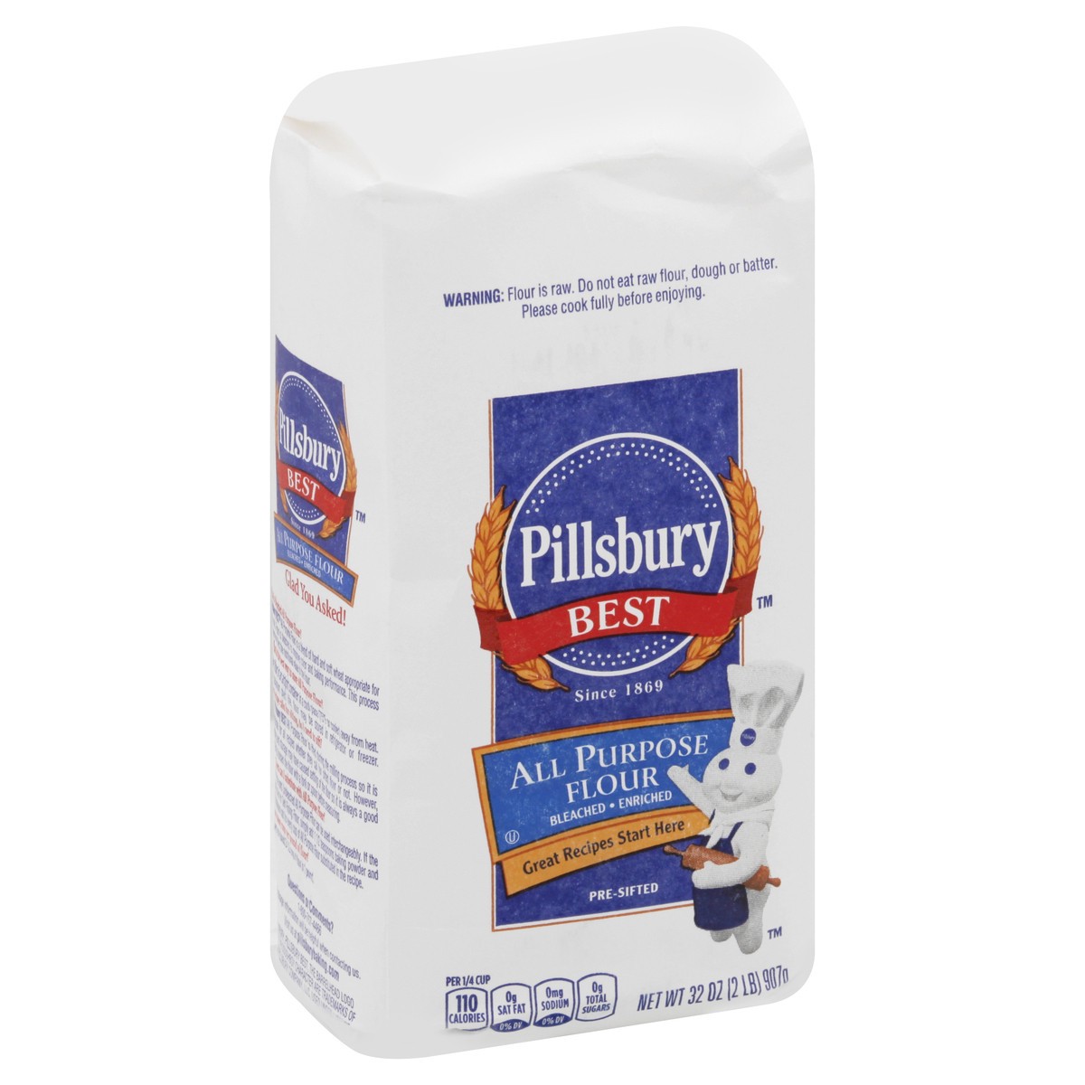 slide 8 of 10, Pillsbury All Purpose Flour- 32 oz, 32 oz