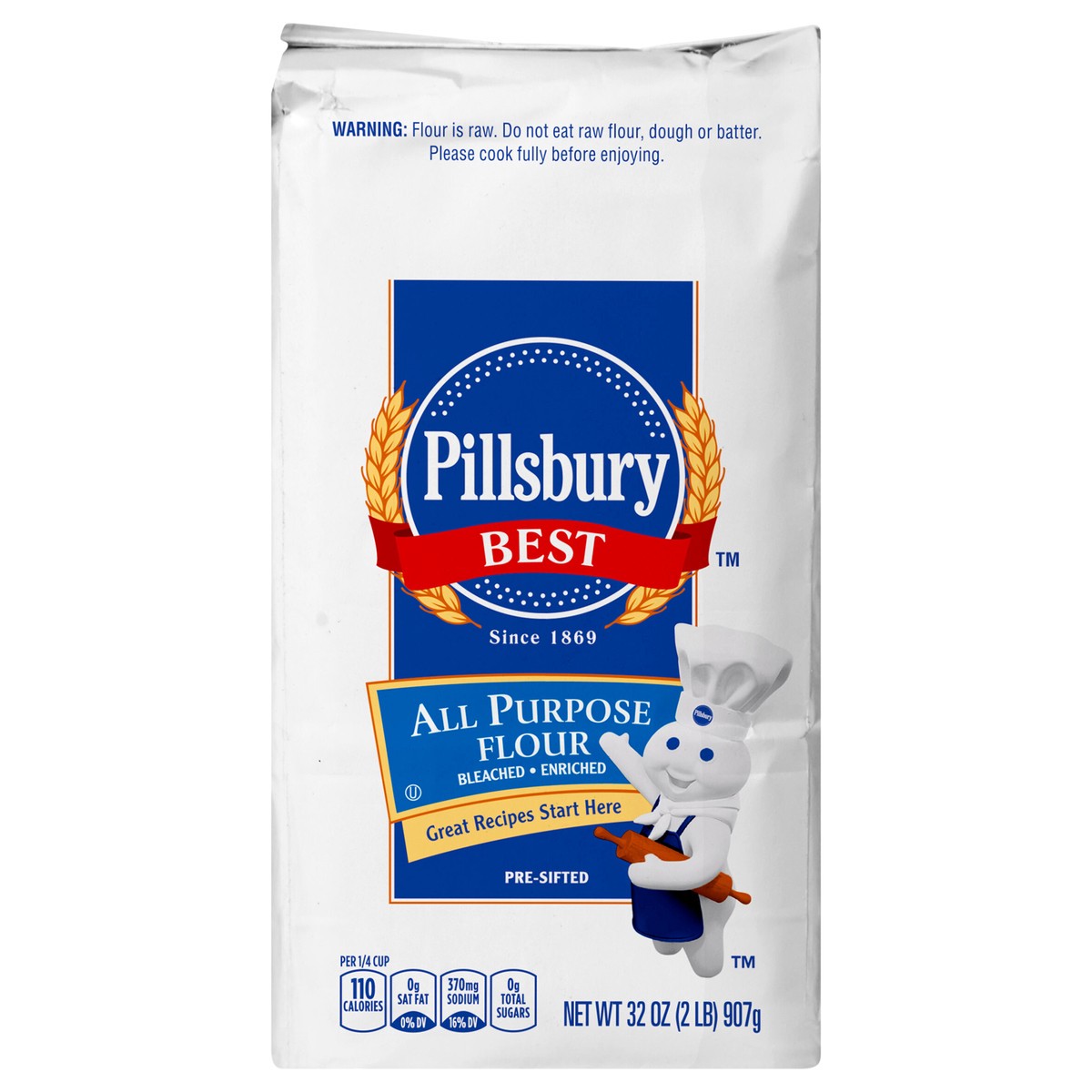 slide 1 of 10, Pillsbury All Purpose Flour- 32 oz, 32 oz