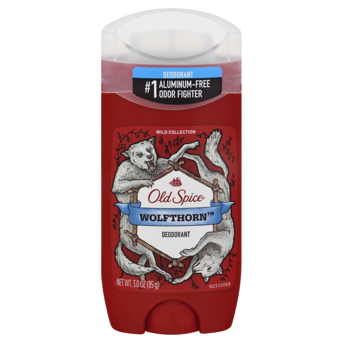 Old Spice Aluminum Free Wolfthorn Scent Deodorant for Men 48 hr ...