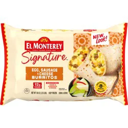 El Monterey Burritos, Egg, Sausage & Cheese