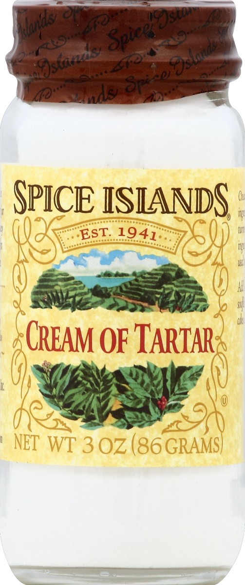 slide 2 of 3, Spice Islands Cream of Tartar 3 oz, 3 oz