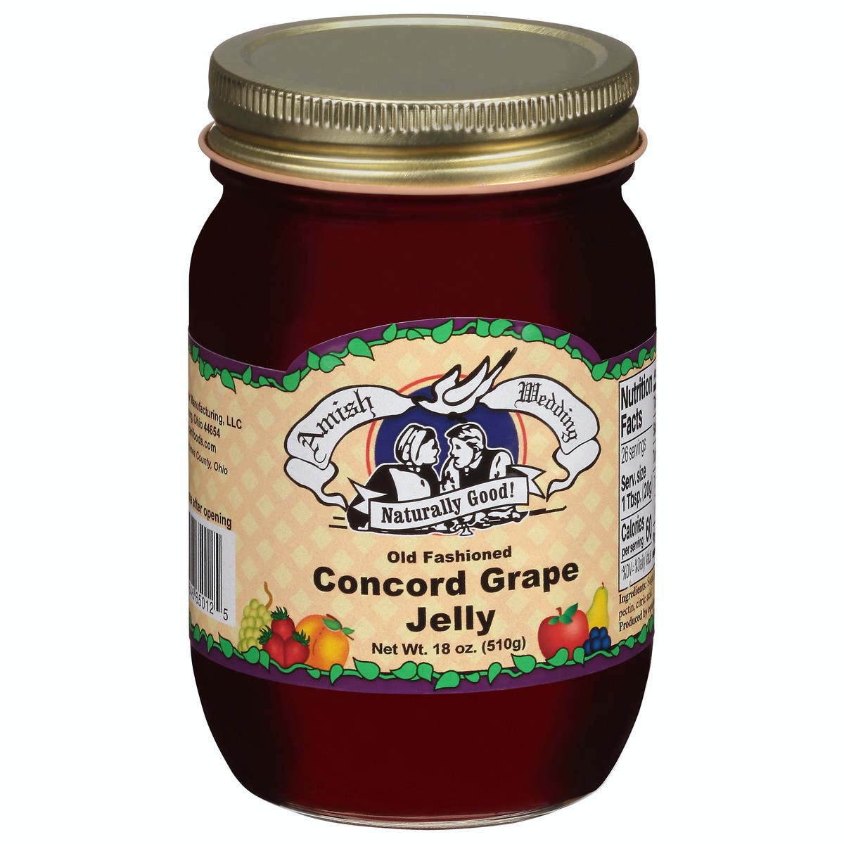 slide 5 of 13, Amish Wedding Jelly Old Fash Concord, 1 ct