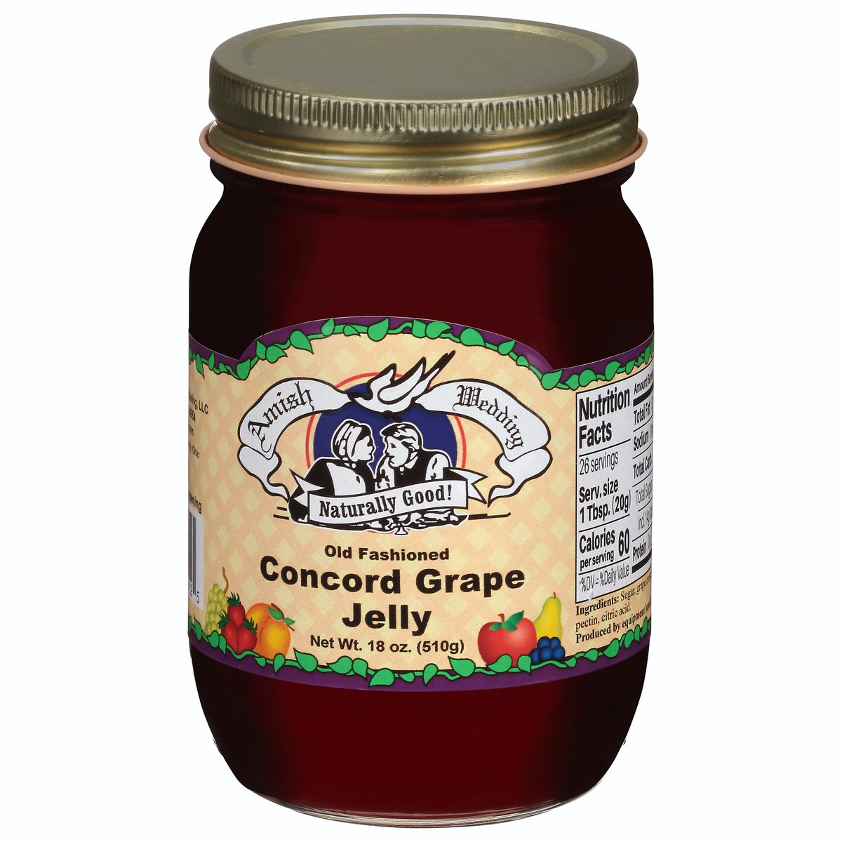 slide 13 of 13, Amish Wedding Jelly Old Fash Concord, 1 ct