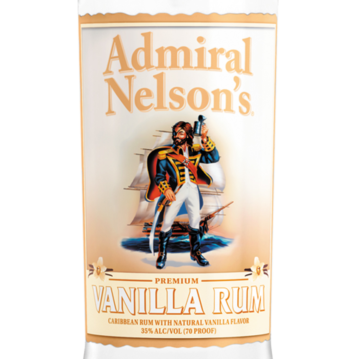 slide 2 of 2, Admiral Nelson's Vanilla Rum, 750 ml
