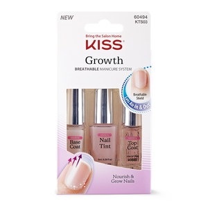 slide 1 of 1, Kiss Growth Complete Manicure System, 1 ct