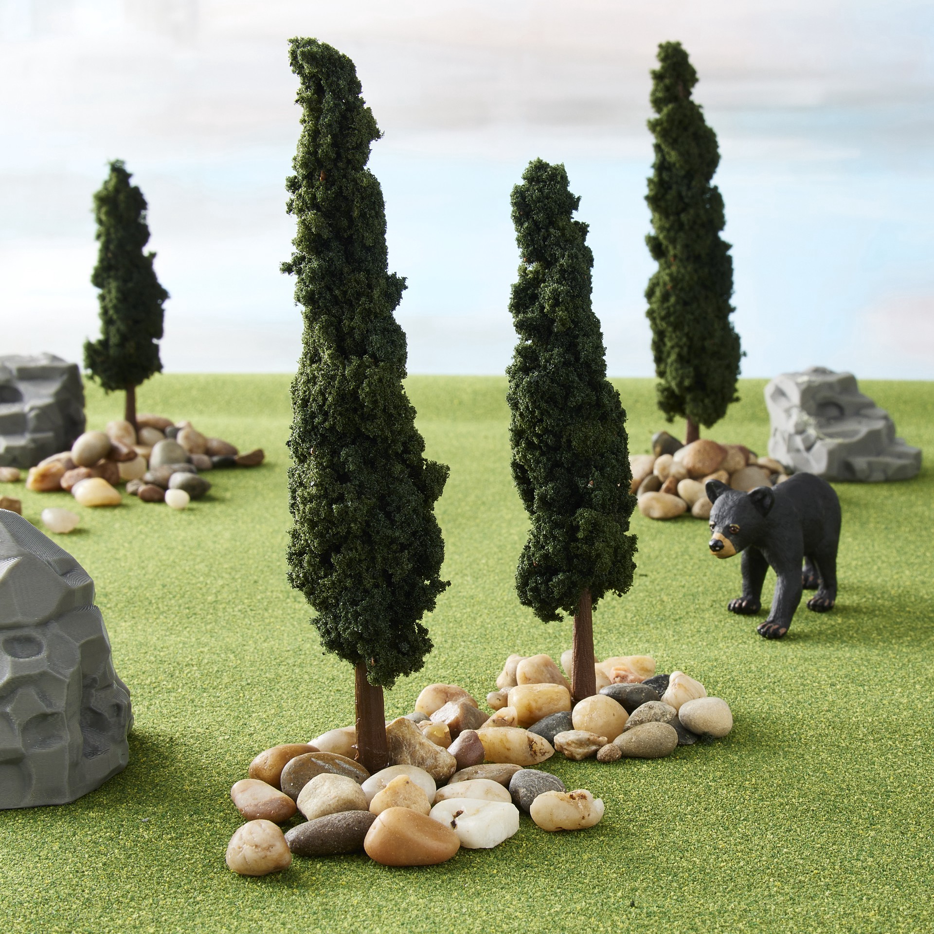 slide 3 of 3, Mini Conifer Trees By Make Market, 4 in-6 in