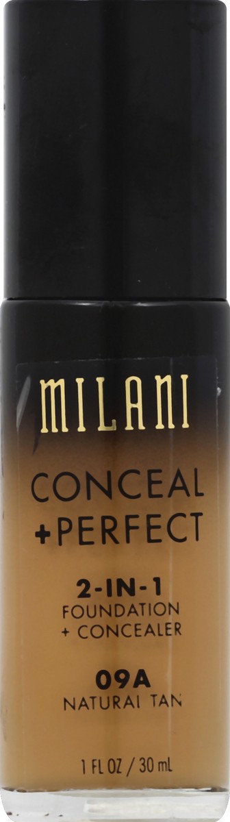 slide 2 of 2, Milani Foundation + Concealer 1 oz, 1 fl oz