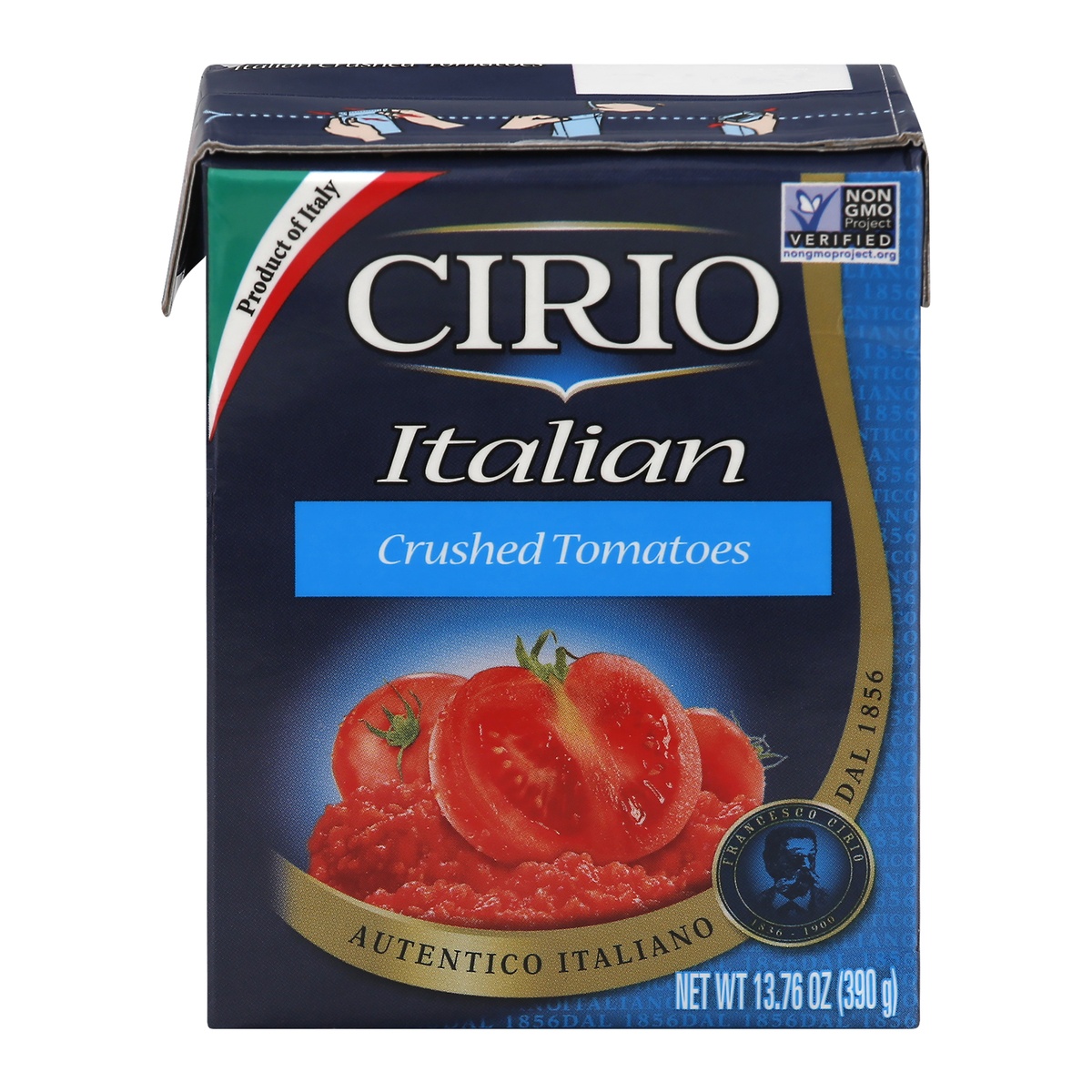 slide 1 of 1, Cirio Italian Crushed Tomatoes, 13.76 oz