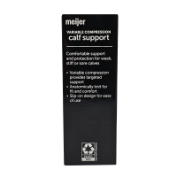 slide 11 of 17, Meijer Calf Compression Sleeve L/Xl, LG/XL