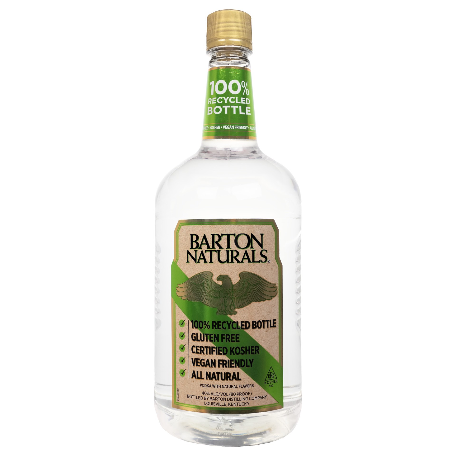 slide 1 of 3, Barton & Guestier Natural Vodka 1.75l 80 Proof, 1.75 liter