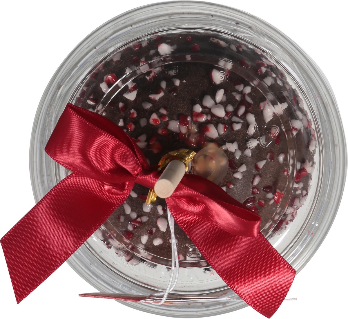 slide 6 of 9, Moyers Candy Cane Dark Chocolate Caramel Apple 11 oz, 11 oz