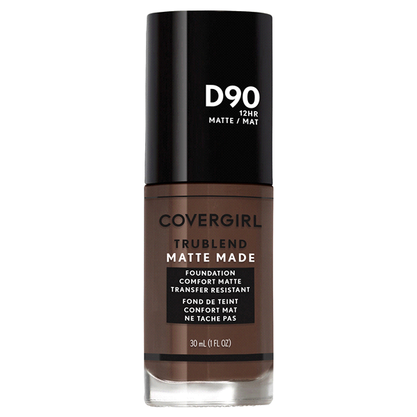 slide 1 of 1, Covergirl TruBlend Matte Made Liquid Foundation, Soft Honey, 1.014 oz