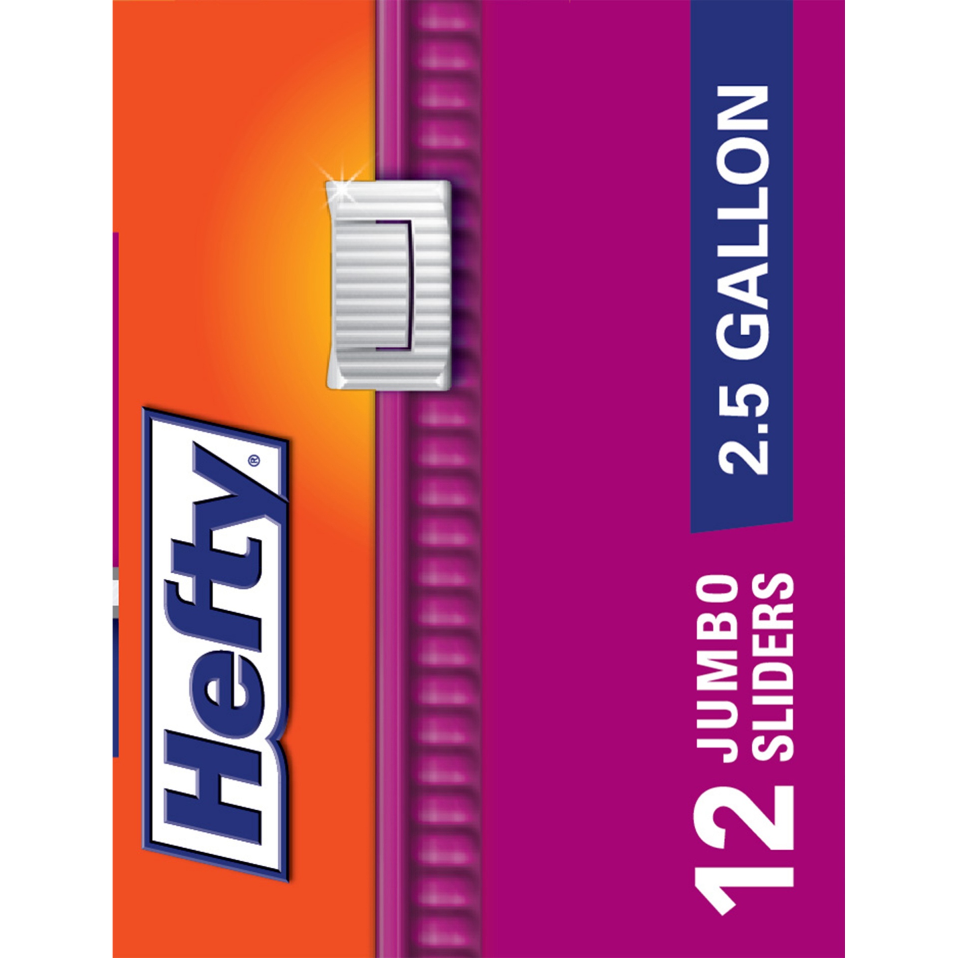 Hefty Jumbo Slider Storage Bag 12 ct Shipt