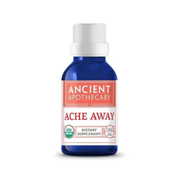 slide 1 of 1, Ancient Apothecary Eo Ache Away, 0.51 fl oz