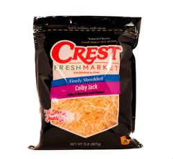 Crest Foods Shredded Fine Colby Jack
