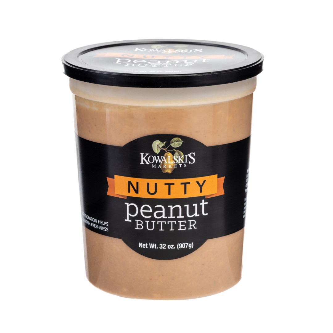 slide 1 of 1, Kowalski's Big Crunchy Peanut Butter, 32 oz