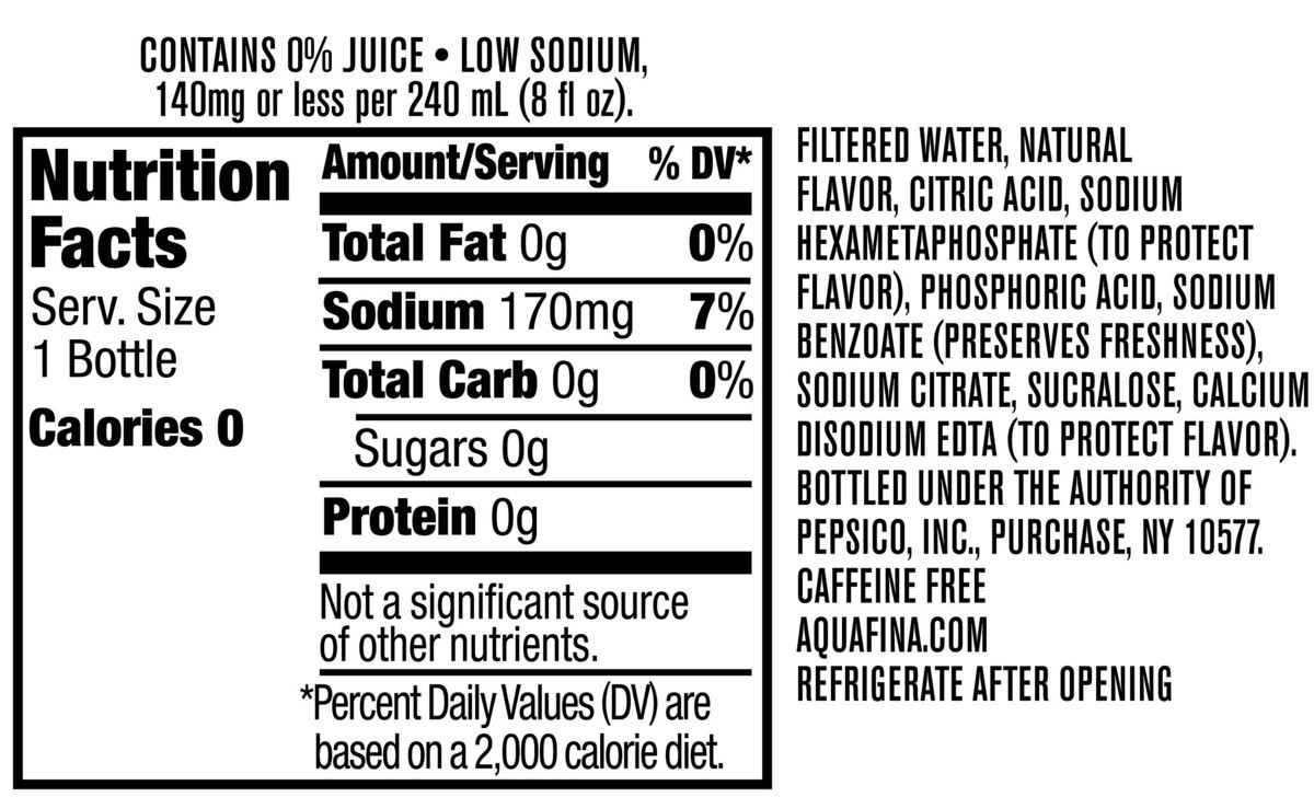 slide 5 of 8, Aquafina Packaged Water - 1.25 lb, 1.25 lb