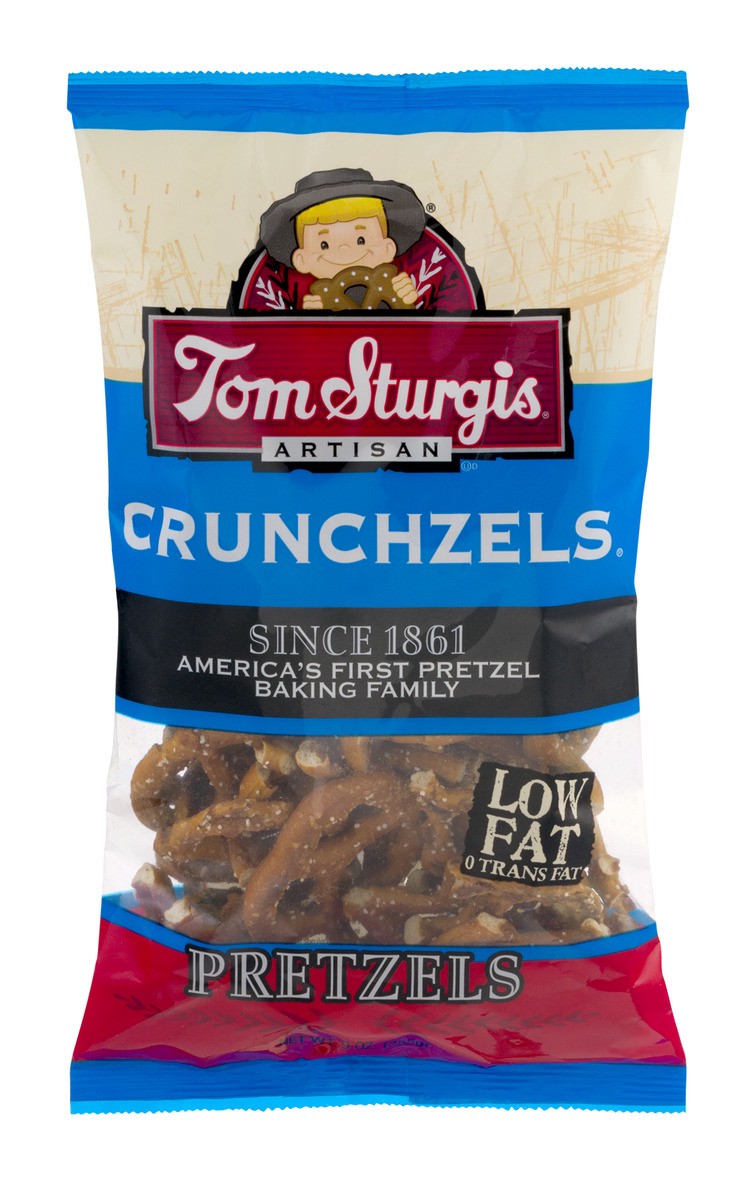 slide 1 of 11, Tom Sturgis TS Crunchzels, 9 oz