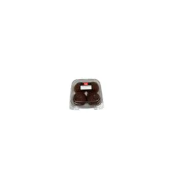Cub Bakery Caramel Raisin Bran Muffins, 4 Count, 1 Each
