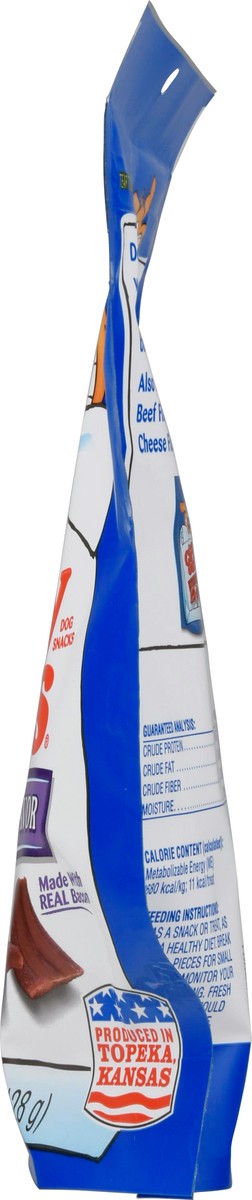 slide 5 of 9, Canine Carry Outs Bacon Flavor Dog Treats, 4.5 oz Bag, 4.5 oz