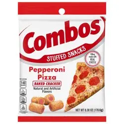 Combos® pepperoni pizza baked cracker