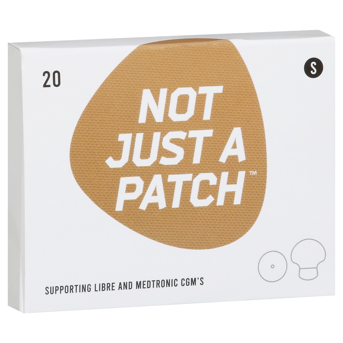 slide 2 of 9, Not Just a Patch Small Firstaid Patch 20 ea, 20 ct