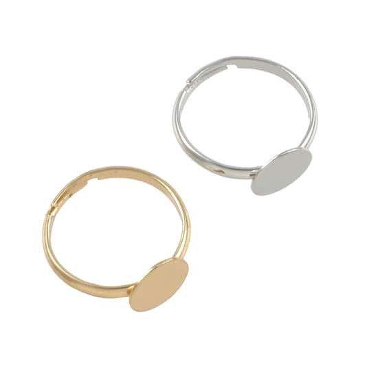 slide 1 of 3, Mixed Rings By Creatology, 4 ct total