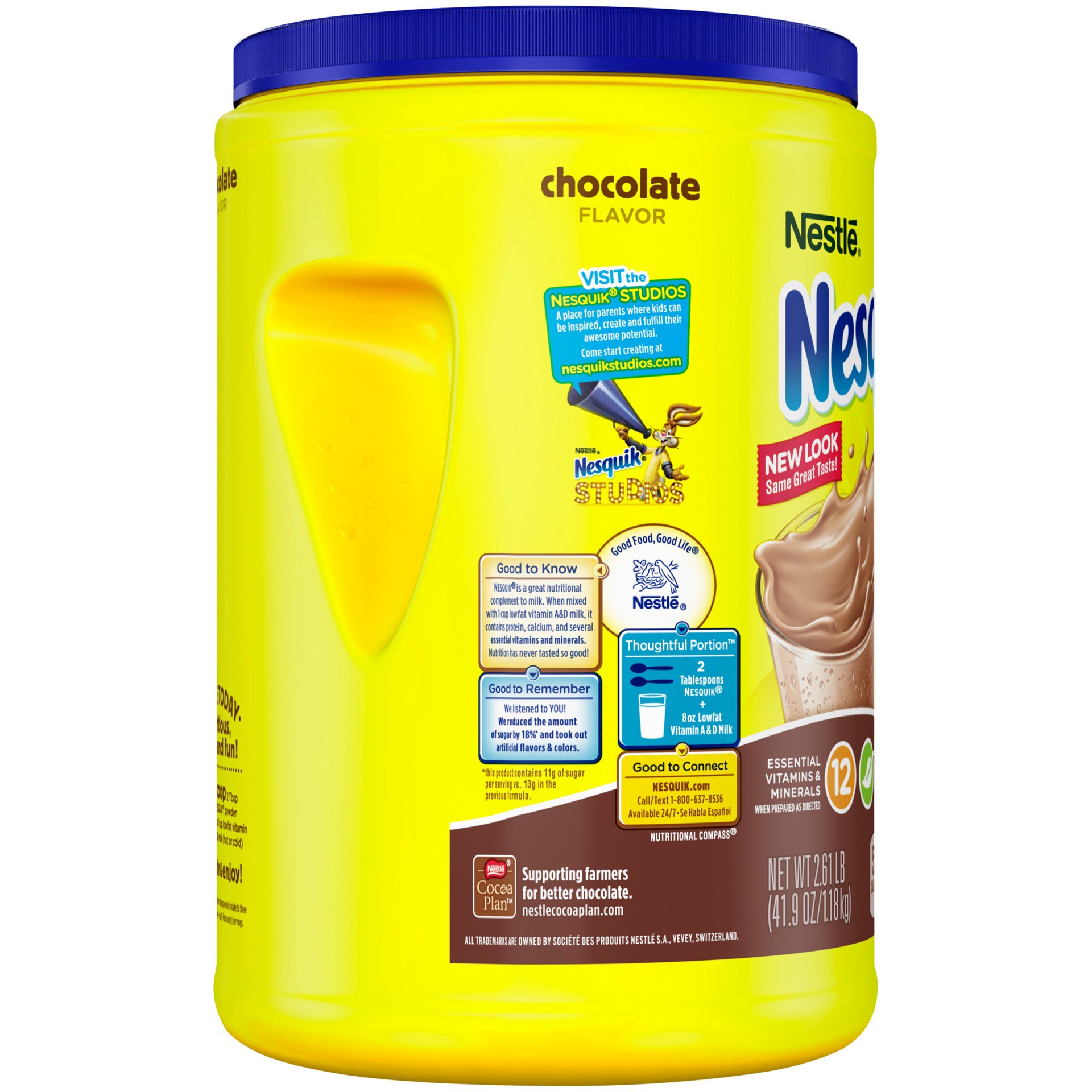 slide 6 of 6, Nesquik Chocolate Powder, 41.97 oz