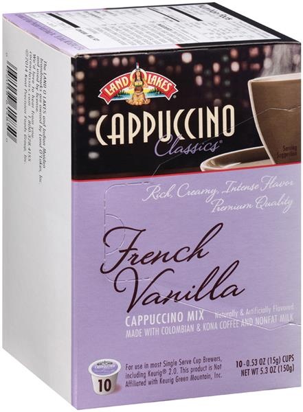 slide 1 of 1, Land O'Lakes Cappuccino Mix 10 ea, 10 ct